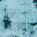 Square Abstract Blue Ivy Blue Persian Rug, abs2096