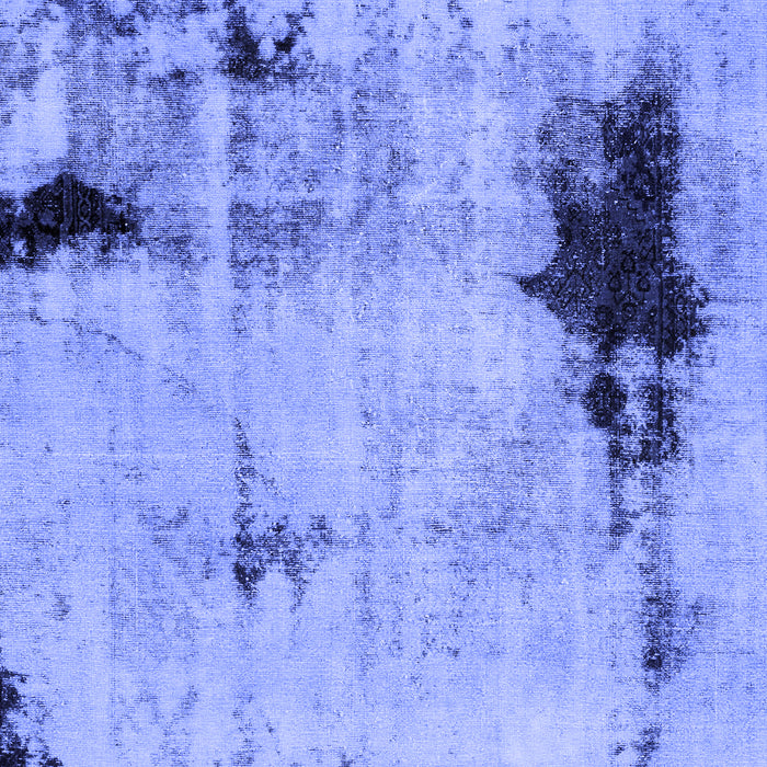 Machine Washable Persian Blue Bohemian Rug, wshabs2096blu