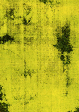 Persian Yellow Bohemian Rug, abs2096yw