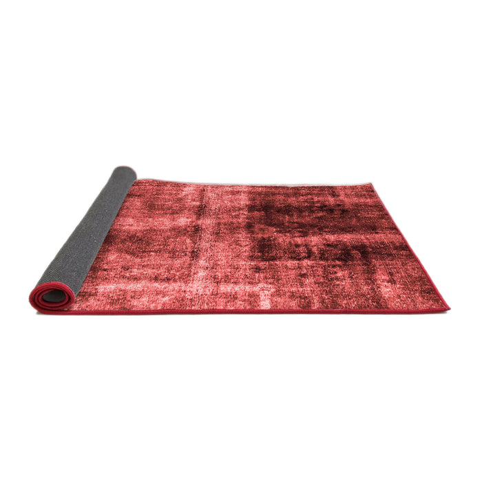 Abstract Red Modern Area Rugs