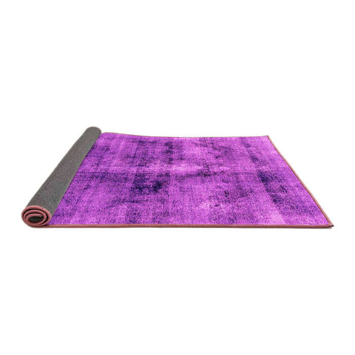Sideview of Abstract Pink Modern Rug, abs2098pnk