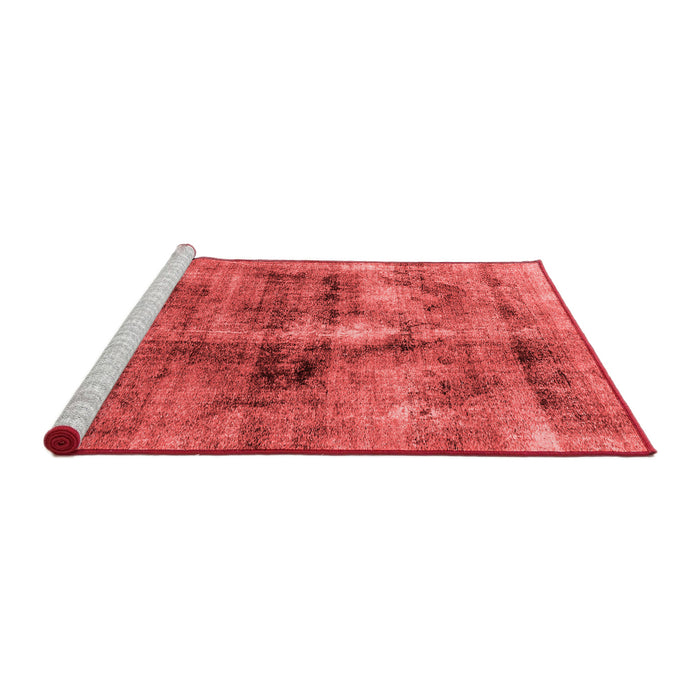 Modern Red Washable Rugs