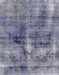 Abstract Blue Gray Modern Rug, abs2098