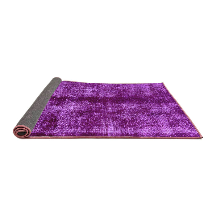 Sideview of Oriental Purple Traditional Rug, abs2099pur