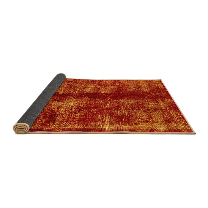 Sideview of Oriental Yellow Traditional Rug, abs2099yw