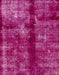 Abstract Raspberry Red Oriental Rug, abs2099