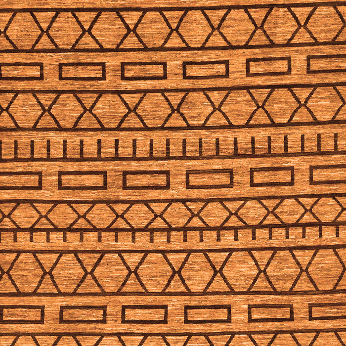 Abstract Orange Modern Rug, abs209org