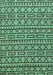 Abstract Turquoise Modern Rug, abs209turq