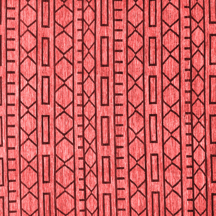 Machine Washable Abstract Red Modern Rug, wshabs209red