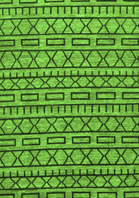 Abstract Green Modern Rug, abs209grn