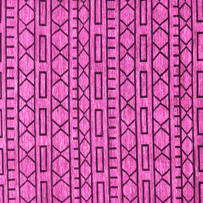 Square Machine Washable Abstract Pink Modern Rug, wshabs209pnk