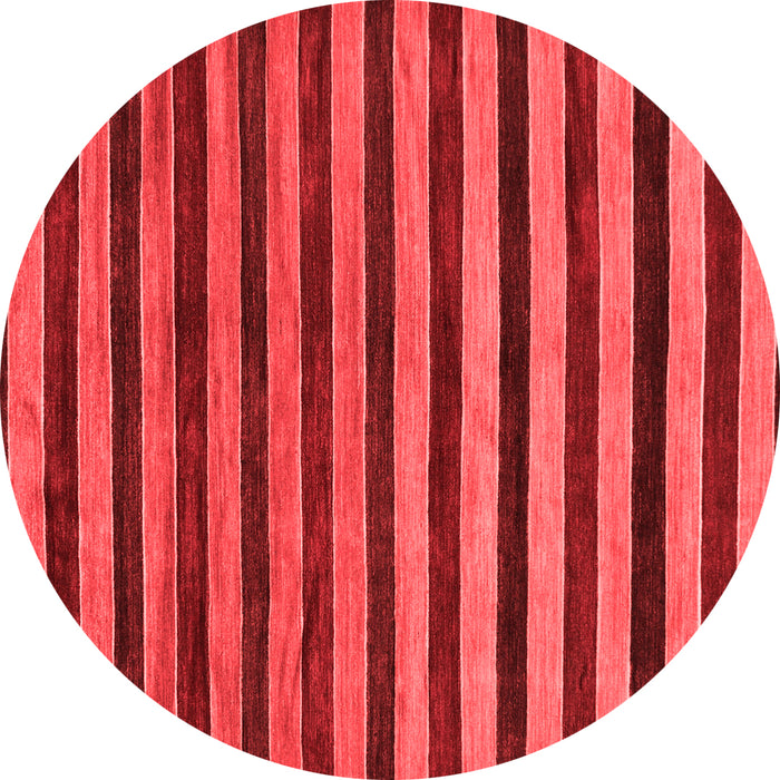 Machine Washable Abstract Red Modern Rug, wshabs20red