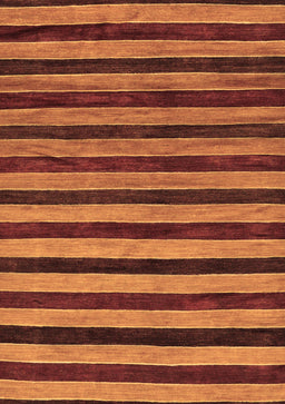 Abstract Brown Modern Rug, abs20brn