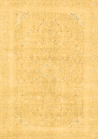 Abstract Brown Modern Rug, abs2100brn