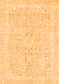 Abstract Orange Modern Rug, abs2100org