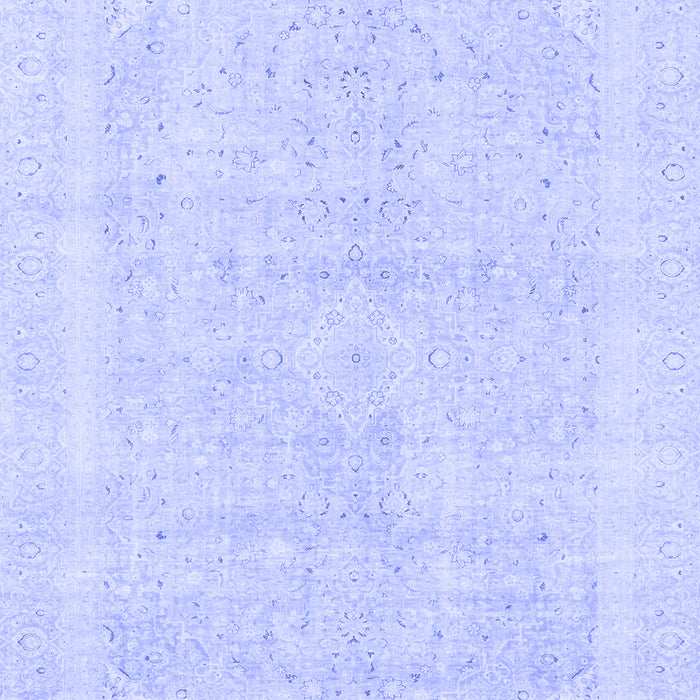 Machine Washable Abstract Blue Modern Rug, wshabs2100blu