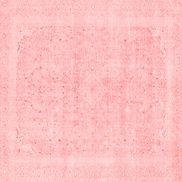 Machine Washable Abstract Red Modern Rug, wshabs2100red