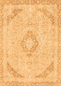 Abstract Orange Modern Rug, abs2101org