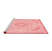 Modern Red Washable Rugs