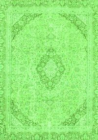 Abstract Green Modern Rug, abs2101grn