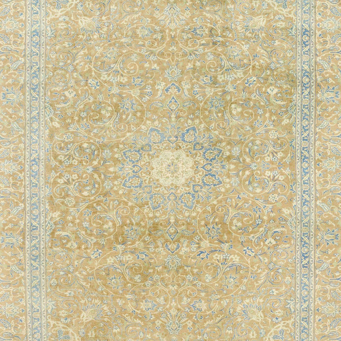 Abstract Brown Gold Modern Rug, abs2102