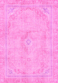 Abstract Pink Modern Rug, abs2103pnk