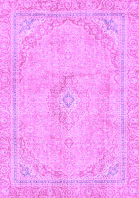 Abstract Purple Modern Rug, abs2103pur