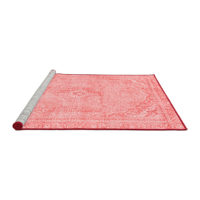 Modern Red Washable Rugs