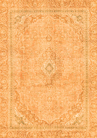 Abstract Orange Modern Rug, abs2103org