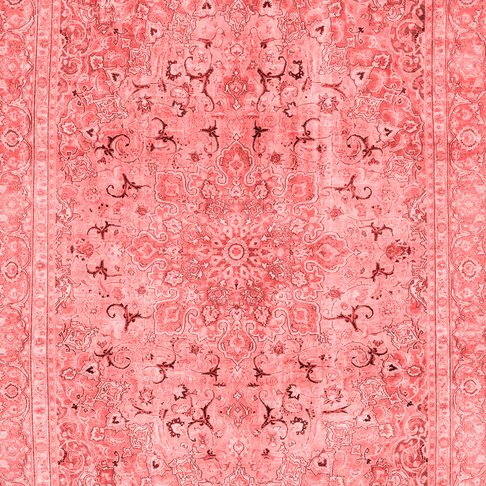 Abstract Red Modern Area Rugs