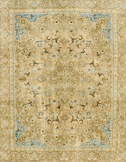 Abstract Yellow Modern Rug, abs2104