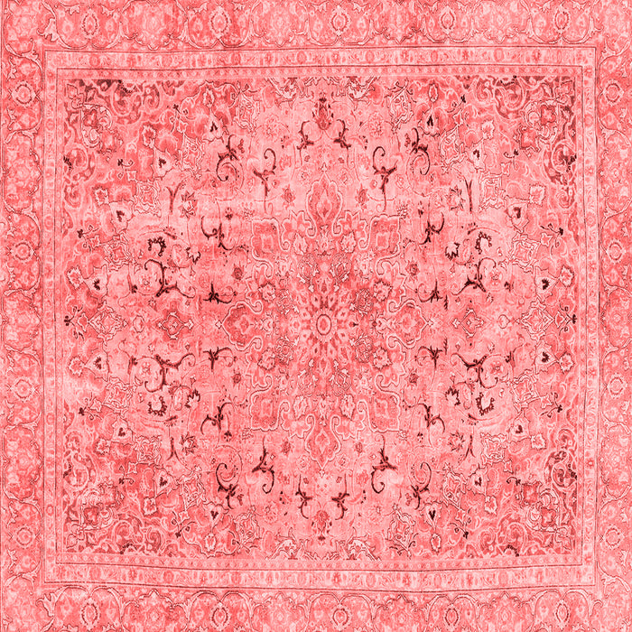 Abstract Red Modern Rug, abs2104red
