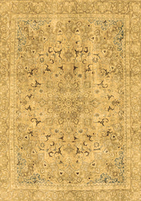 Abstract Brown Modern Rug, abs2104brn