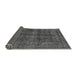 Sideview of Abstract Gray Modern Rug, abs2105gry