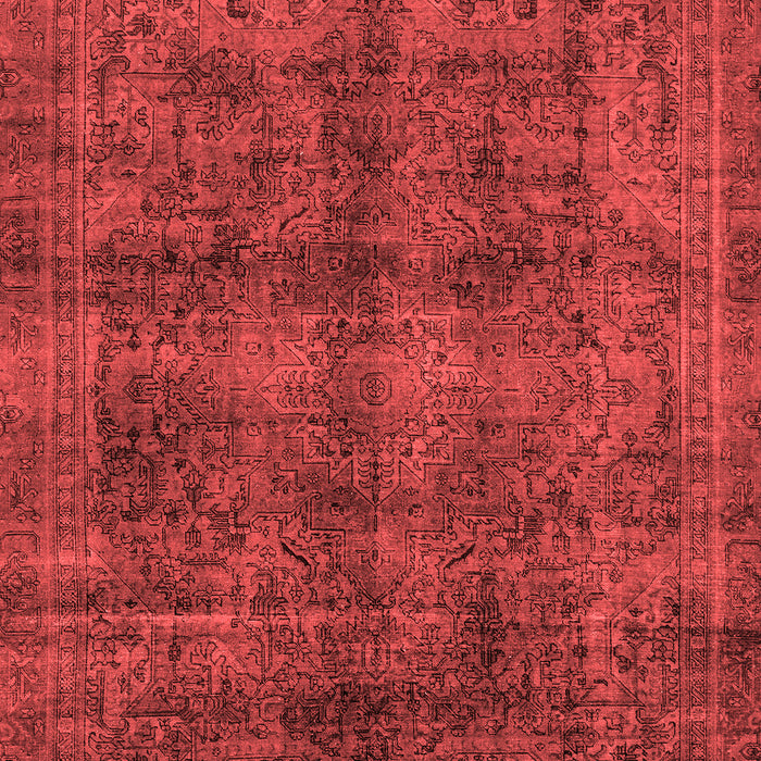 Machine Washable Abstract Red Modern Rug, wshabs2105red
