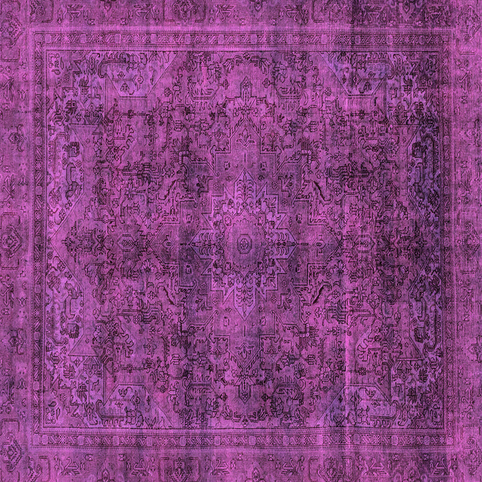 Square Machine Washable Abstract Pink Modern Rug, wshabs2105pnk