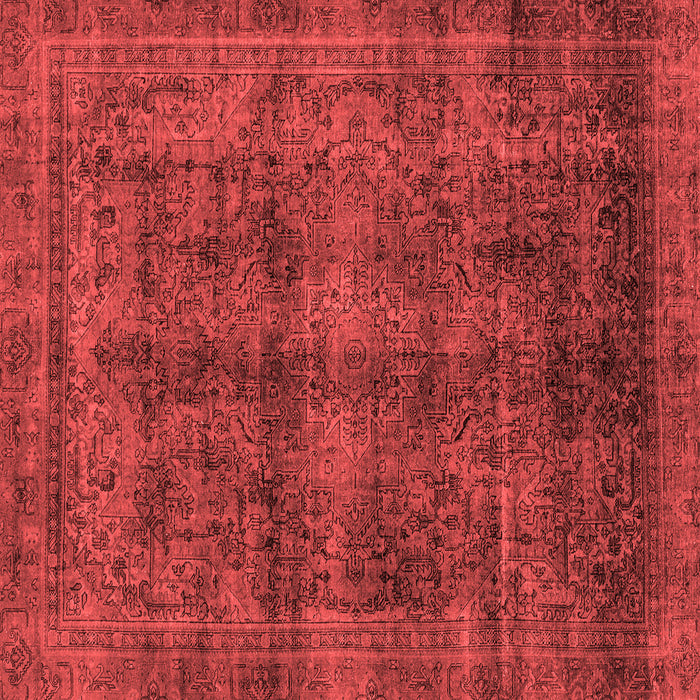 Machine Washable Abstract Red Modern Rug, wshabs2105red