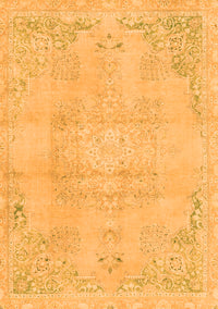 Abstract Orange Modern Rug, abs2106org