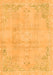 Abstract Orange Modern Rug, abs2106org