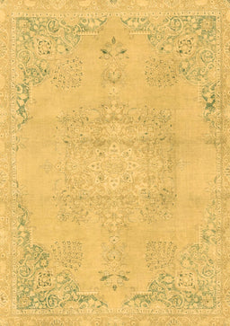 Abstract Brown Modern Rug, abs2106brn