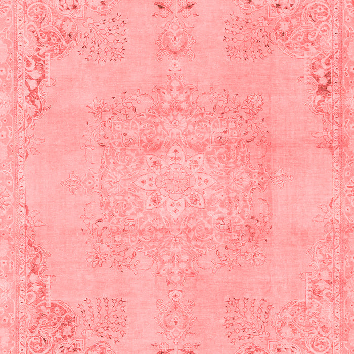 Machine Washable Abstract Red Modern Rug, wshabs2106red