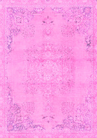 Abstract Pink Modern Rug, abs2106pnk