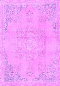 Abstract Purple Modern Rug, abs2106pur