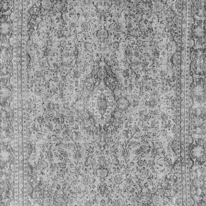 Machine Washable Abstract Gray Modern Rug, wshabs2107gry