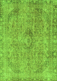 Abstract Green Modern Rug, abs2107grn