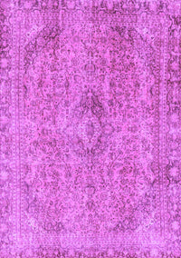 Abstract Purple Modern Rug, abs2107pur