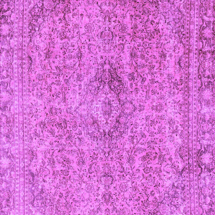 Machine Washable Abstract Purple Modern Area Rugs, wshabs2107pur