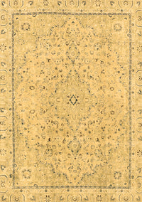 Abstract Brown Modern Rug, abs2108brn