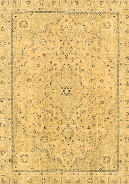 Abstract Brown Modern Rug, abs2108brn