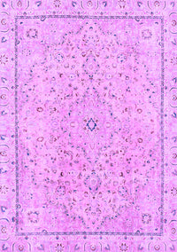 Abstract Purple Modern Rug, abs2108pur